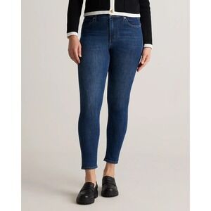 Quince Bella Stretch Skinny Jeans Midnight Blue Size 31X26 New With Tags